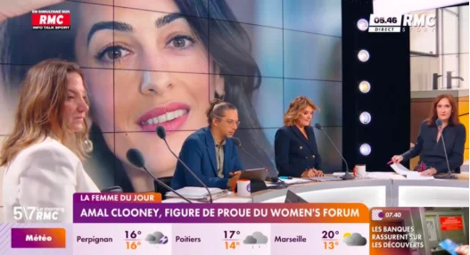 Le portrait de Virginie Phulpin : Amal Clooney, figure de proue du Women’s Forum