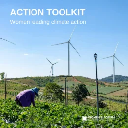 Women4ClimateAction: Toolkit on Women Leading Climate Action