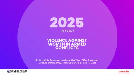 LES VIOLENCES FAITES AUX FEMMES DANS LES CONFLITS ARMÉS - Rapport Sciences Po (FR)