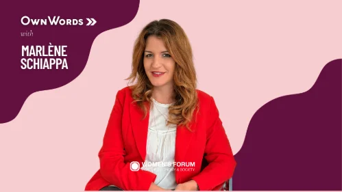Marlène Schiappa's interview : Women at work