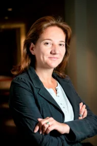 MRS. CAROLINE GAYE, COUNTRY MANAGER FRANCE, AMERICAN EXPRESS