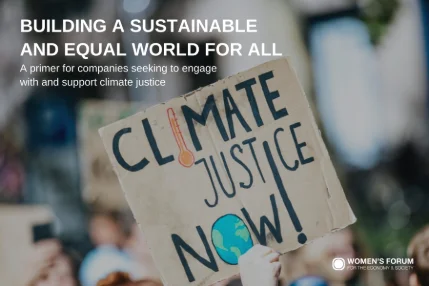 Building a sustainable and equal world for all