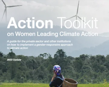 2022 ACTION TOOLKIT ON WOMEN LEADING CLIMATE ACTION